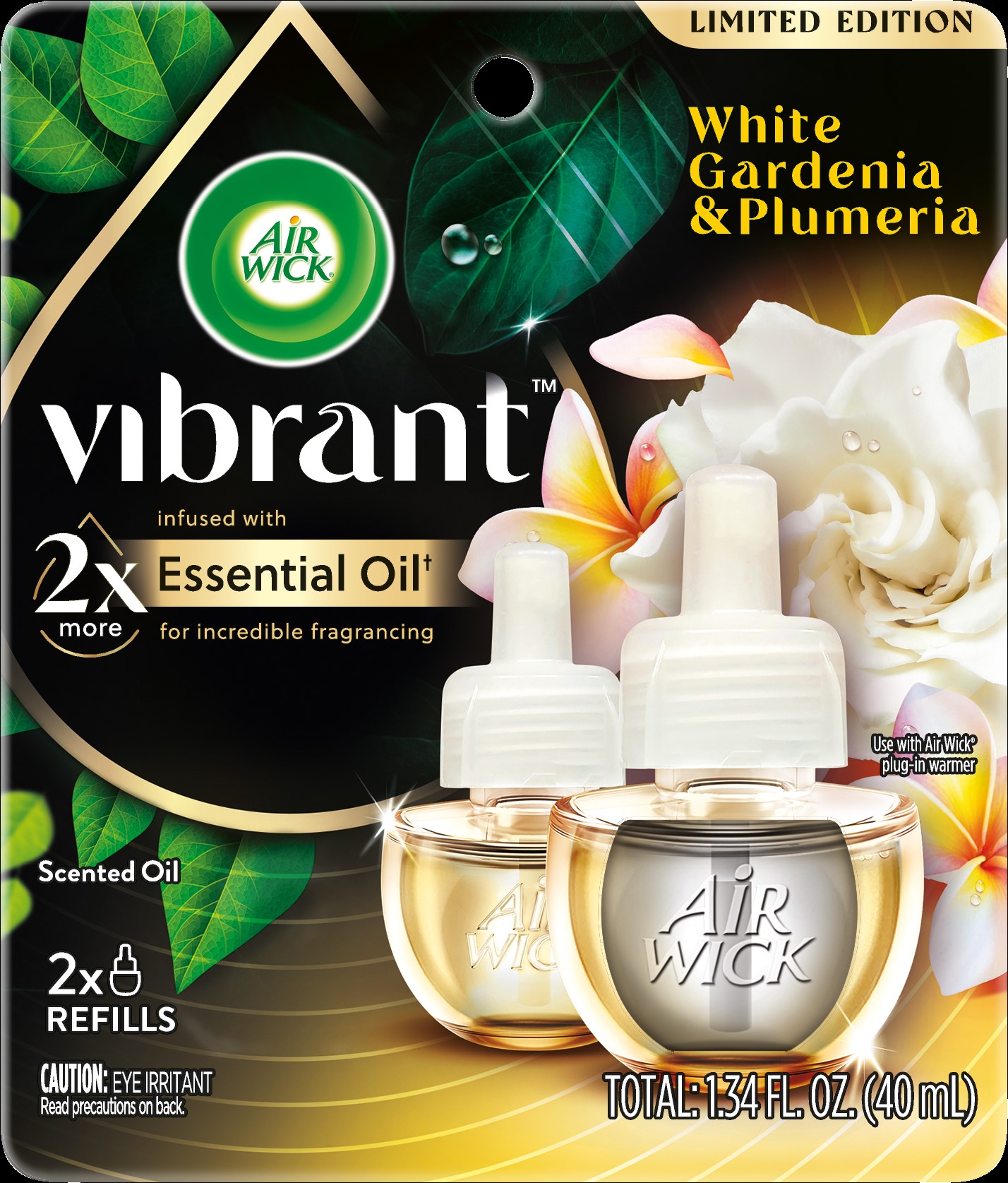 AIR WICK Scented Oil  White Gardenia  Plumeria Vibrant